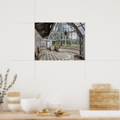 Verlassenes Atrium Poster (Küche)