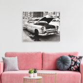 Verlassenes Car, 1964 Leinwanddruck (Insitu (Wohnzimmer))