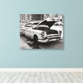 Verlassenes Car, 1964 Leinwanddruck (Insitu (Holzboden))
