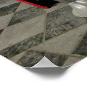 Verlassenes Diner Poster (Ecke)