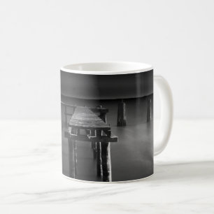 Verlassenes Dock in See Monroe Kaffeetasse