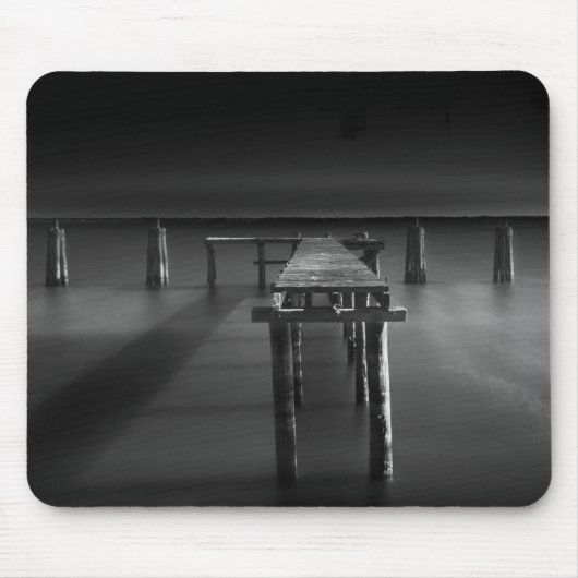 Verlassenes Dock in See Monroe Mousepad (Vorne)