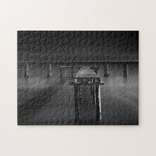 Verlassenes Dock in See Monroe Puzzle