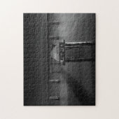 Verlassenes Dock in See Monroe Puzzle (Vertikal)