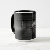 Verlassenes Dock in See Monroe Tasse (Vorderseite Links)