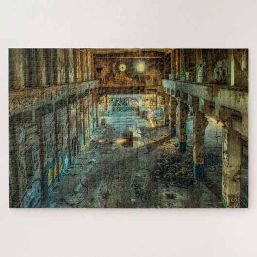 verlassenes Fabrikrätsel Puzzle (Horizontal)