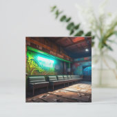 Verlassenes Gebäude Urban Decor (Stehend Vorderseite)