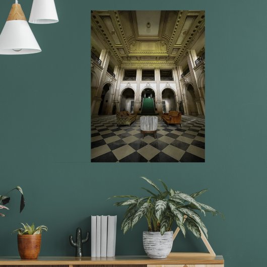 Verlassenes Herrenhaus Poster (Wohnzimmer 1)