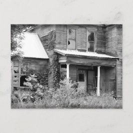 Verlassenes Zuhause Postkarte