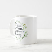 Verlauf | Blumenangebot Kaffeetasse (Vorderseite Links)