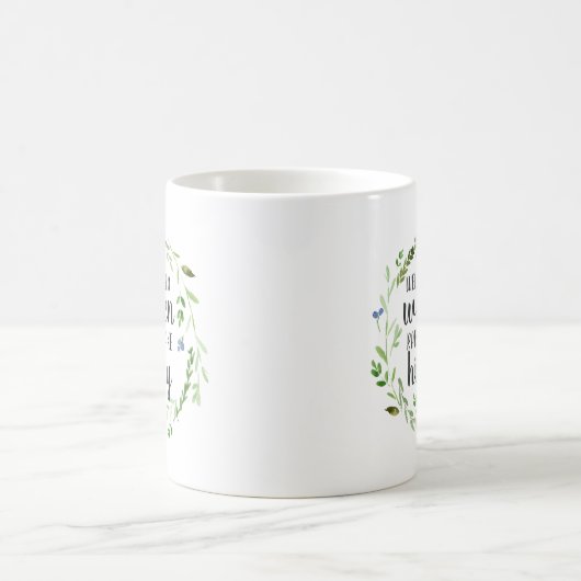 Verlauf | Blumenangebot Kaffeetasse (Mittel)