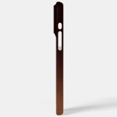 Verlauf braune Farbe Case-Mate iPhone Hülle (Rückseite / Links)