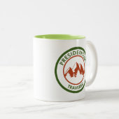 Verlauf des Präsidenten Zweifarbige Tasse (VorderseiteRechts)