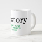 Verlauf Jumbo-Tasse (Vorderseite Rechts)