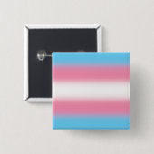 Verlaufende Transgender-Pride-Flagge - Trans Flagg Button (Vorne & Hinten)