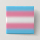 Verlaufende Transgender-Pride-Flagge - Trans Flagg Button (Vorderseite)