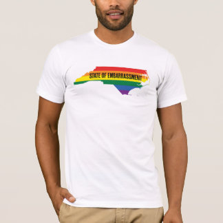 Verlegenheit des North Carolina-HB2 T-Shirt