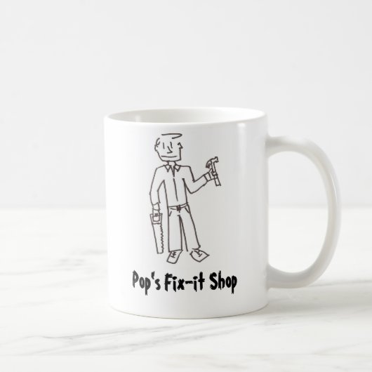 Verlegenheit-es des Pops Geschäft Kaffeetasse (Rechts)