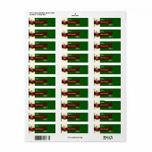 Verleih eines Santa Labels (Vorne)