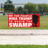 Verleih Trump, um den Sumpf zu entziehen! Banner (Insitu)