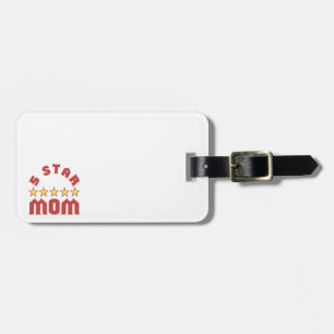 Verleihe 5 Sterne-Mama Gepäckanhänger