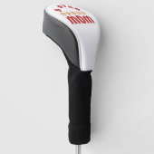 Verleihe 5 Sterne-Mama Golf Headcover (angewinkelt)