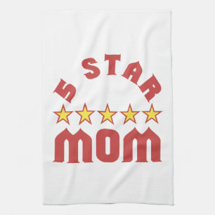 Verleihe 5 Sterne-Mama Handtuch