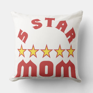 Verleihe 5 Sterne-Mama Kissen