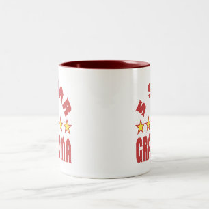 Verleihe 5 Sterne Oma Zweifarbige Tasse