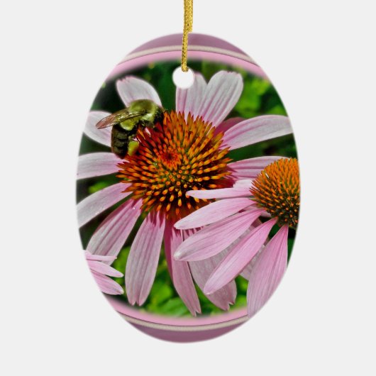 Verleiher & Bee Christmas Ornament (Vorne)
