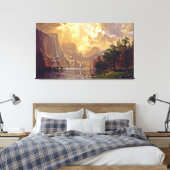 Verleiher von Amerikas Frontier Fine Art Leinwanddruck (Insitu (Schlafzimmer))