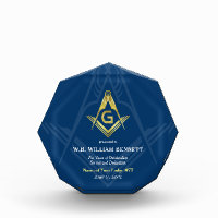 Verleihung der Acryl-Freimaurer | Masonic Plaques