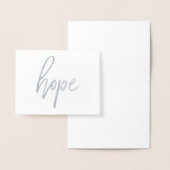 Verleihung der Weihnachtskarte Silver Folienkarte (Anzeige)