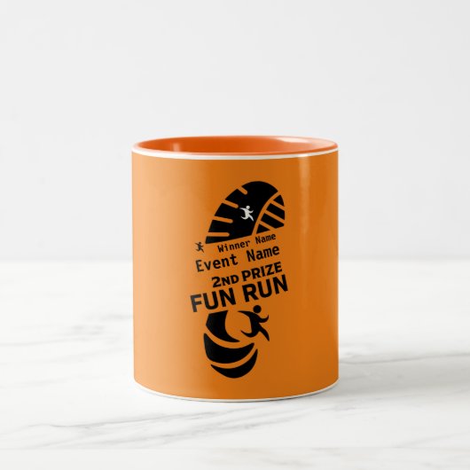 Verleihung des Preises "Fun Run Event Ursache Wohl Zweifarbige Tasse (Mittel)