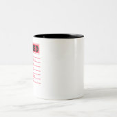 Verleihung des Zeitplans 2020 Zweifarbige Tasse (Mittel)