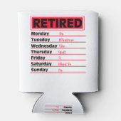 Verleihung von Geschenken für das Jahr 2020 Dosenkühler (Rückseite)