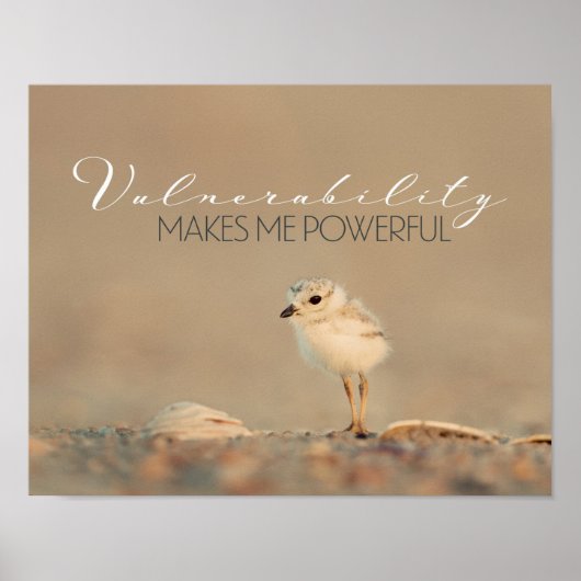 Verletzlichkeit Poster (Vorne)