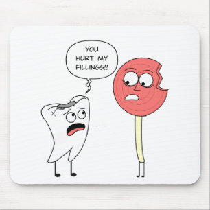 Verletzte Gefühle Mousepad