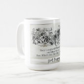 Verletzte Gefühls-Tasse Kaffeetasse (Vorderseite Links)