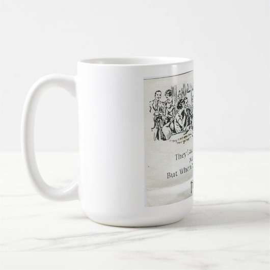 Verletzte Gefühls-Tasse Kaffeetasse (Links)