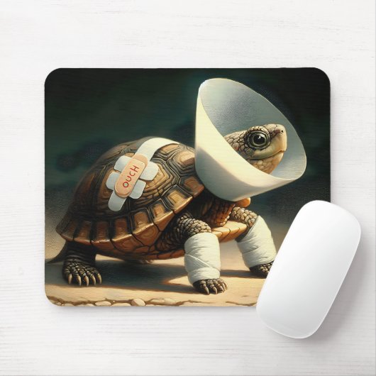 Verletzte Tortoise mit Con Mousepad (Mit Mouse)