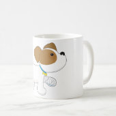 verletzter Welpenhund Kaffeetasse (VorderseiteRechts)