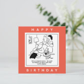 Verletzung durch einen Cartoon mit dem "Bottle Ope Karte (Stehend Vorderseite)