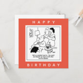 Verletzung durch einen Cartoon mit dem "Bottle Ope Karte (Vorderseite/Rückseite Beispiel)