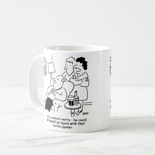 Verletzung durch Flaschenöffner Kaffeetasse (Vorderseite Links)