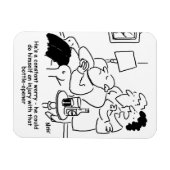 Verletzung durch Flaschenöffner Magnet (Horizontal)