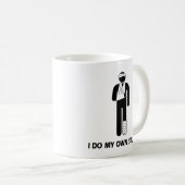 Verletzung meine eigenen Bremsungen Kaffeetasse (VorderseiteRechts)