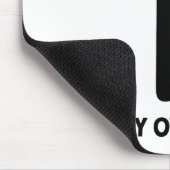 Verletzung meine eigenen Bremsungen Mousepad (Ecke)