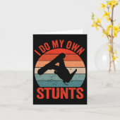 Verletzung Snowboard gebrochen Arm I tue meine eig Karte (Gelbe Blume)