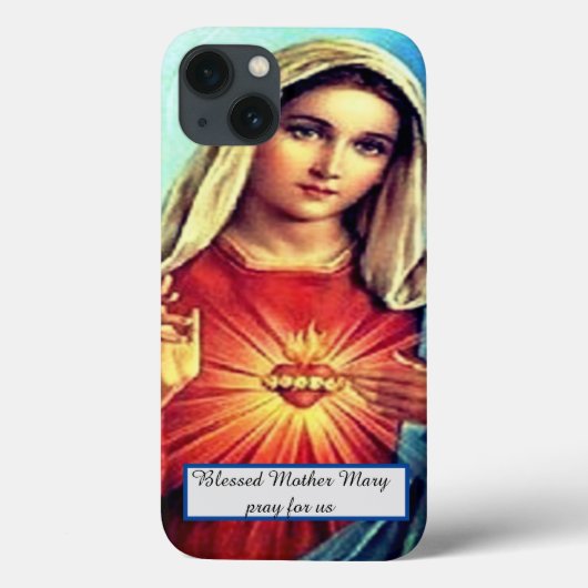 Verletzungen von Virgin Mary Case-Mate iPhone Hülle (Rückseite)